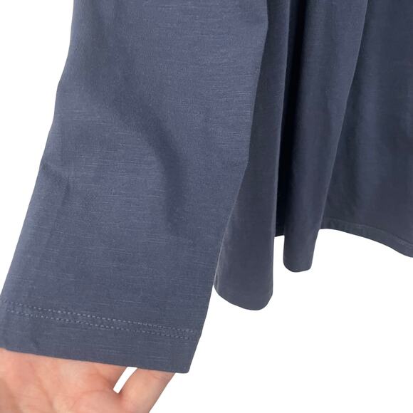 Pendleton Long Sleeve Open Front Southwestern Stitched Sling Navy Blue Large - Picture 5 of 7